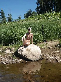 Naked on Boulder