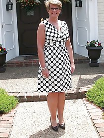 Seductive mature grannies taking off their panties