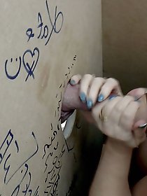 Lacey loves BWC in gloryhole