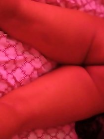 Real older hellcat shows her tricks