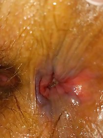 Enchanting older lady is posing naked