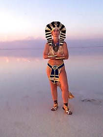 Colorful Elton Evening in Egypt style