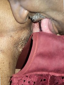 Oral stimulation of female genitalia, anus, and underwear