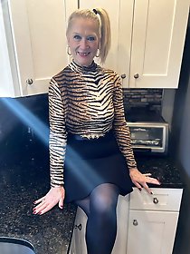 Experienced mistresses are posing totally nude