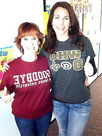 Pervert mature mommies show their tricks