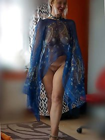 Real older businesswoman in perfect shape