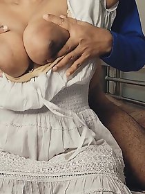 Have fun with large breasts