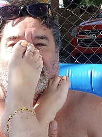 Damp foot soles for my countenance